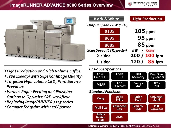 Canon imageRUNNER ADVANCE 8095 MFP PCL5e/PCL5c Driver Windows Canon imageRUNNER ADVANCE 8095 MFP PCL5e/PCL5c Windows 7 64-BIT